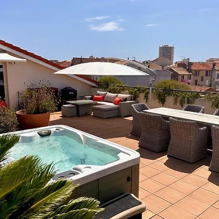 Beautiful T4 'ile O Marine' With Sea Viewair Conditioningparking Jacuzzi *